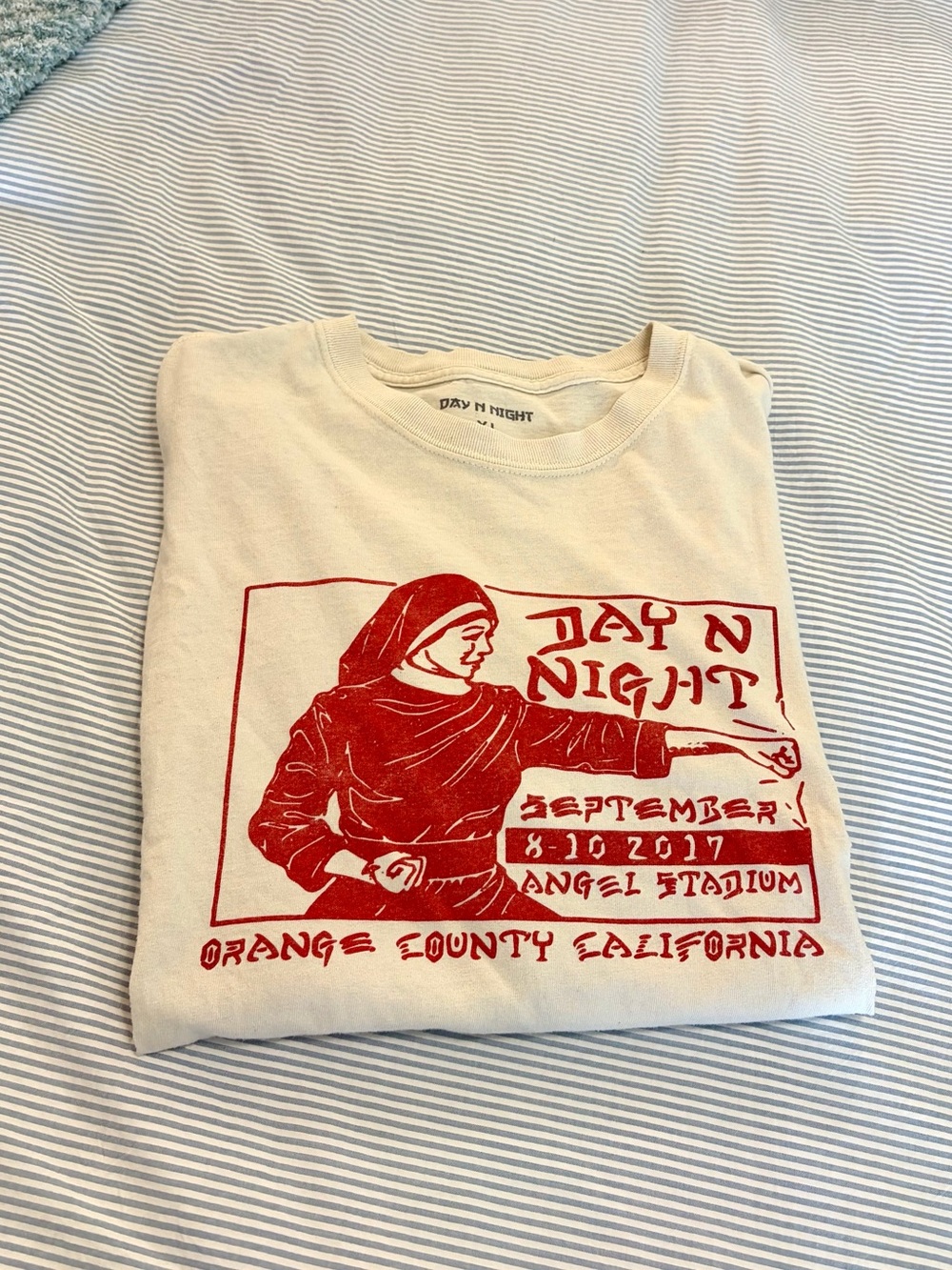 Day N Night Red Print Graphic Tee